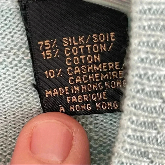 NWT Bobby Jones V-Neck Golf Sweater Light  Blue Turquoise size XXL - Picture 11 of 13